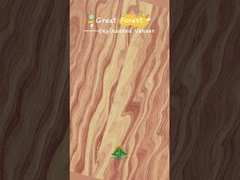 Furnir Kayu Teknikal Mata Burl 0.15-0.55 mm Ketebalan