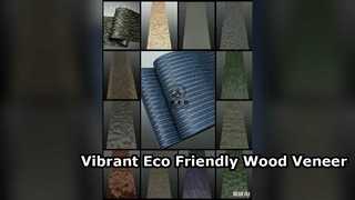 Veneer Kayu Rekayasa Baru Ramah Lingkungan Premium untuk Interior Modern