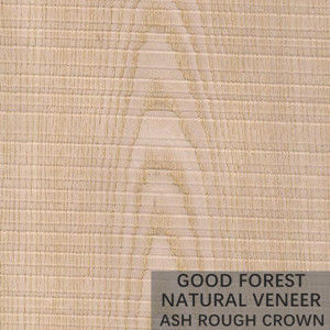 Lembar Veneer Kayu ASH Alami Butir Khusus Disesuaikan Untuk Pintu