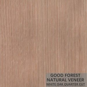 Veneer Kayu Ek Putih Disesuaikan Veneer Kayu Ek Asap Kasar ISO