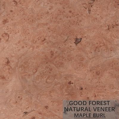 Hotel Birds Eye Maple Veneer Kayu Buatan Khusus Alami