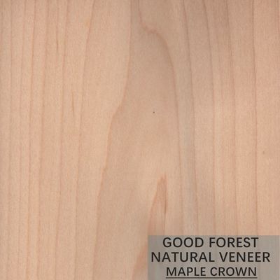 Hotel Birds Eye Maple Veneer Kayu Buatan Khusus Alami