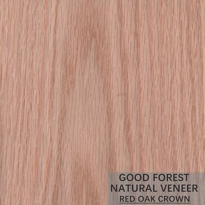 Veneer Kayu Ek Merah Asap / Veneer Alami Kayu Lapis Quarter Cut FSC