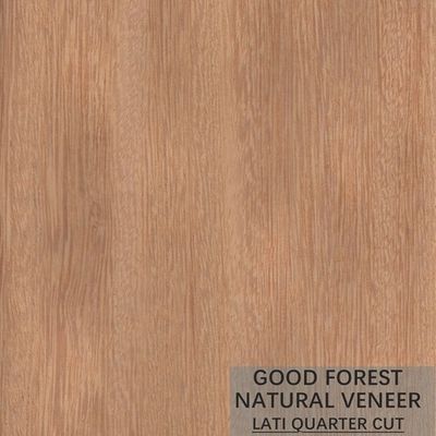 Cerejeira Wenge Natural Wood Veneer Grain Khusus Untuk Dekorasi Hotel