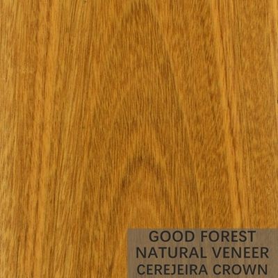 Cerejeira Wenge Natural Wood Veneer Grain Khusus Untuk Dekorasi Hotel