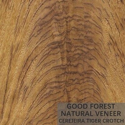 Cerejeira Wenge Natural Wood Veneer Grain Khusus Untuk Dekorasi Hotel