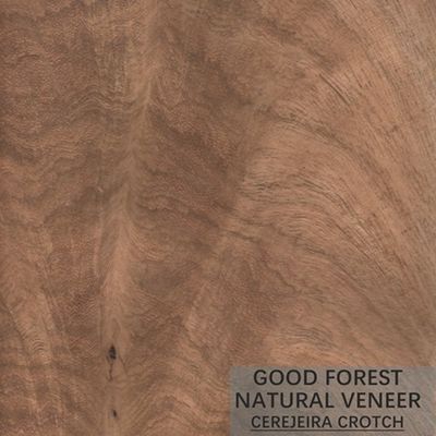 Cerejeira Wenge Natural Wood Veneer Grain Khusus Untuk Dekorasi Hotel