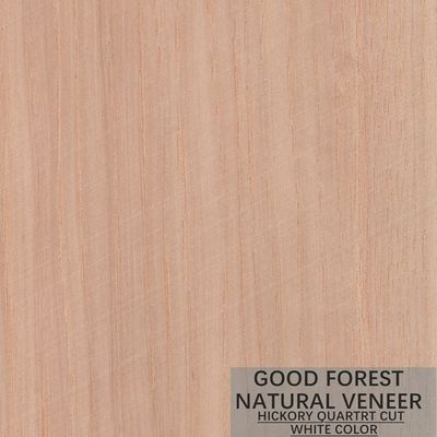 Veneer Kayu Hickory Alami Warna Ganda Kabinet Veneer Kayu Populer FSC