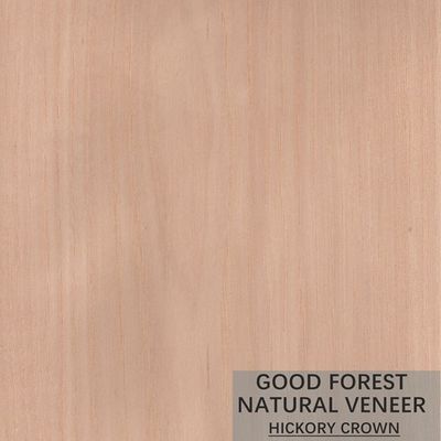 Veneer Kayu Hickory Alami Warna Ganda Kabinet Veneer Kayu Populer FSC