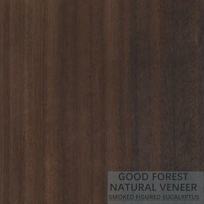 Veneer Kayu Eukaliptus Alami Populer Kayu Lapis Veneer Butir Vertikal