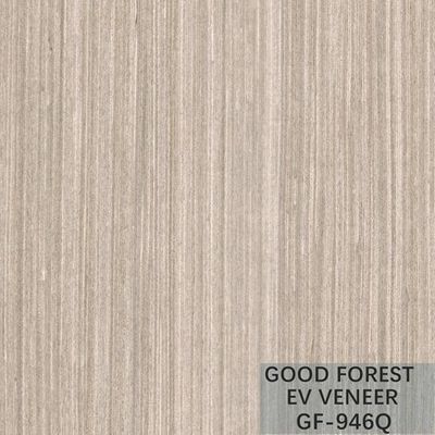 Veneer Kayu Direkayasa Pear Oak Brown Warna Quarter Cut Disesuaikan
