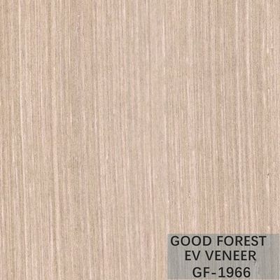 Veneer Kayu Direkayasa Pear Oak Brown Warna Quarter Cut Disesuaikan