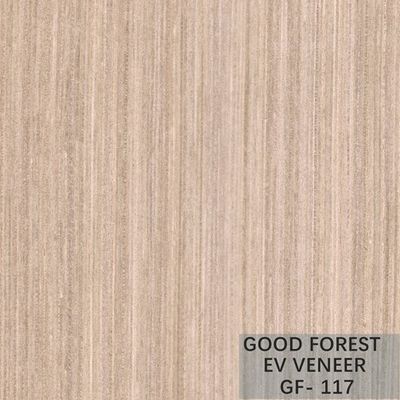 Veneer Kayu Direkayasa Pear Oak Brown Warna Quarter Cut Disesuaikan
