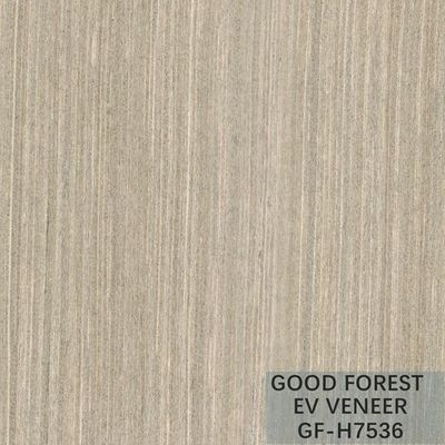 Veneer Kayu Direkayasa Pear Oak Brown Warna Quarter Cut Disesuaikan