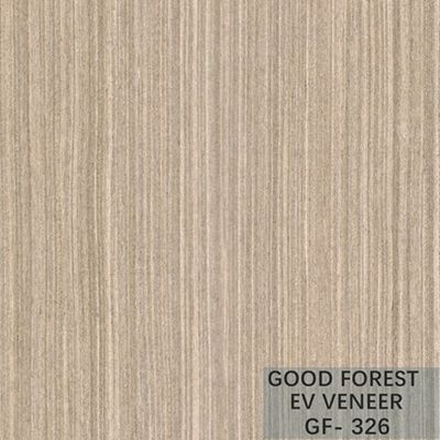 Veneer Kayu Direkayasa Pear Oak Brown Warna Quarter Cut Disesuaikan