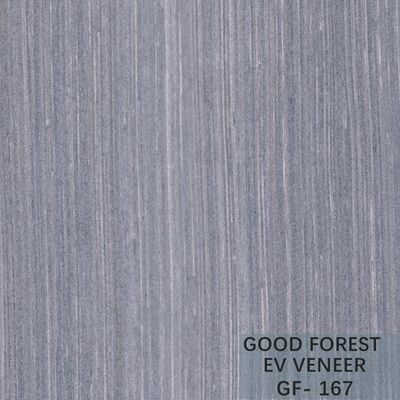 Direkayasa Veneer Kayu Silver Pear Warna Biru Quarter Dipotong Untuk Kayu Lapis Mewah