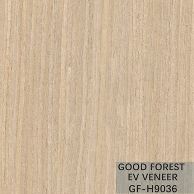Veneer Kayu Direkayasa EV Veneer Oak Lurus Grain Warna Alami