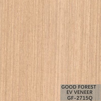Veneer Kayu Direkayasa EV Veneer Oak Lurus Grain Warna Alami