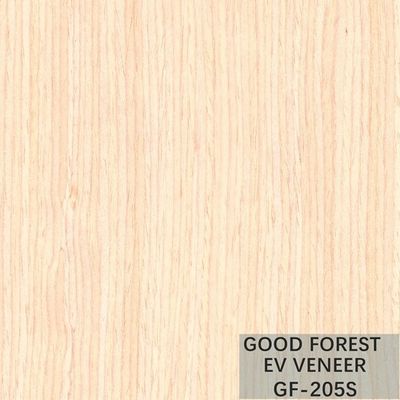 Veneer Kayu Direkayasa EV Veneer Oak Lurus Grain Warna Alami