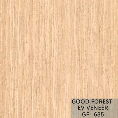 Veneer Kayu Direkayasa EV Veneer Oak Lurus Grain Warna Alami
