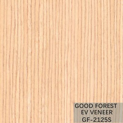 Veneer Kayu Direkayasa EV Veneer Oak Lurus Grain Warna Alami
