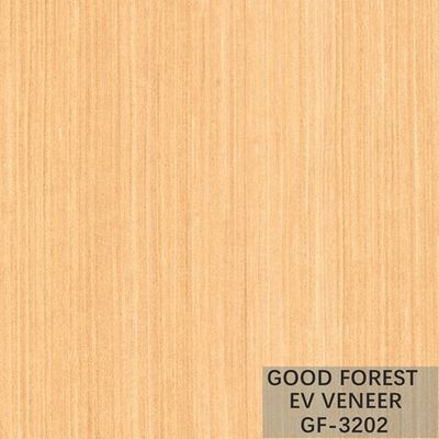 Kabinet Direkayasa Veneer Kayu Anigre Kuning 0,15-0,55mm Slice Cut Natural