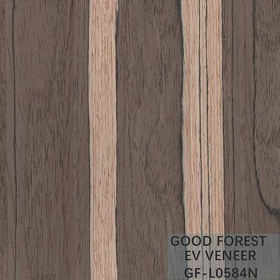 Lantai Veneer Kayu Zaitun EV Direkayasa Butiran Tekstur Tidak Teratur