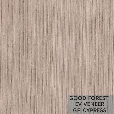 EV Cypress Engineered Wood Veneer Disesuaikan Kelas A / B Atas