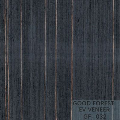 Veneer Kayu Rekayasa Veneer Kayu Ebony Ketebalan 0,15-0,55 mm