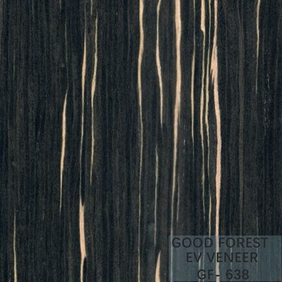 Veneer Kayu Rekayasa Veneer Kayu Ebony Ketebalan 0,15-0,55 mm