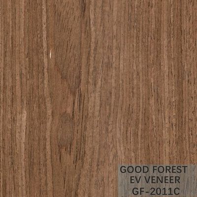 Veneer Kayu Rekayasa Veneer EV Black Walnut Crown Cut Natural