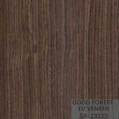 Veneer Kayu Direkayasa Black Walnut Veneer Kayu Lurus Disesuaikan