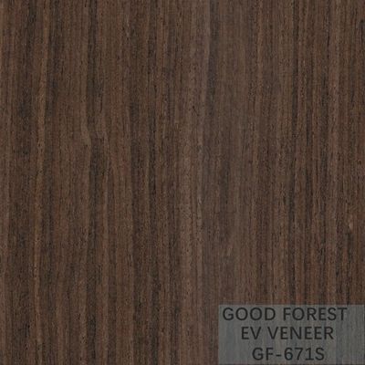 Veneer Kayu Direkayasa Black Walnut Veneer Kayu Lurus Disesuaikan