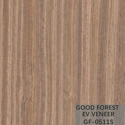 Veneer Kayu Direkayasa Black Walnut Veneer Kayu Lurus Disesuaikan