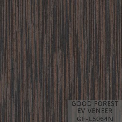 Veneer Kayu Rekayasa Veneer Kayu Sayap Ayam Wenge 2500 * 640 mm