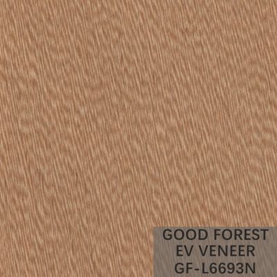 Veneer Kayu Rekayasa Veneer Kayu Sayap Ayam Wenge 2500 * 640 mm