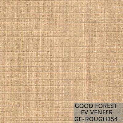 Veneer Kayu Rekayasa Veneer Kayu Butir Kasar Kelas A / B Atas