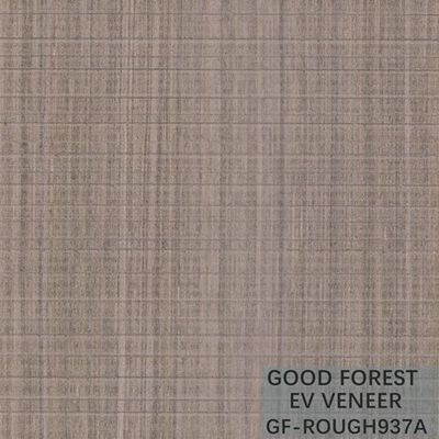 Veneer Kayu Rekayasa Veneer Kayu Butir Kasar Kelas A / B Atas