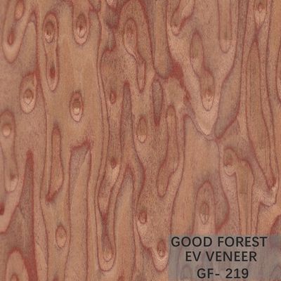 Eye's Burl Engineered Wood Veneer 0,15-0,55 mm Ketebalan untuk Desain Hotel GF-019/609/219/209/809/009