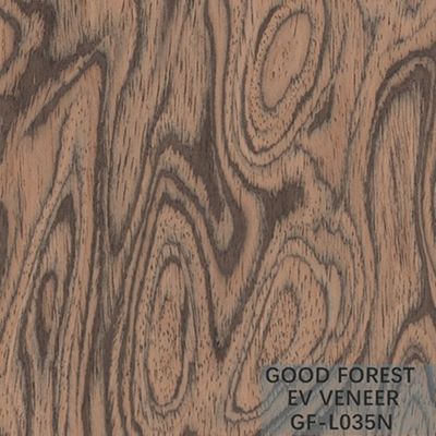 Direkayasa Veneer Kayu Akar Pohon Veneer Kayu Alami/Warna Dicelup