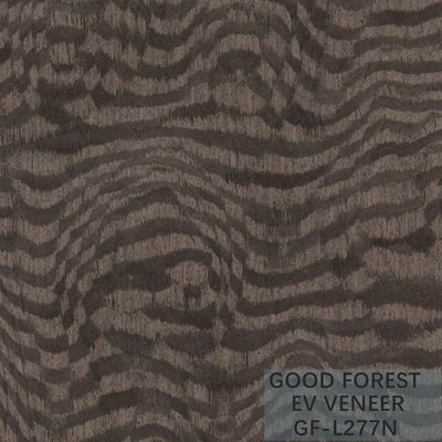 Veneer Kayu Rekayasa Simpul Pohon Veneer EV / Butiran Tekstur Tidak Teratur