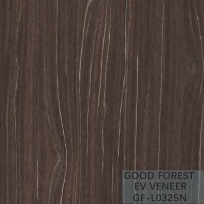 Veneer Kayu Rekayasa Simpul Pohon Veneer EV / Butiran Tekstur Tidak Teratur