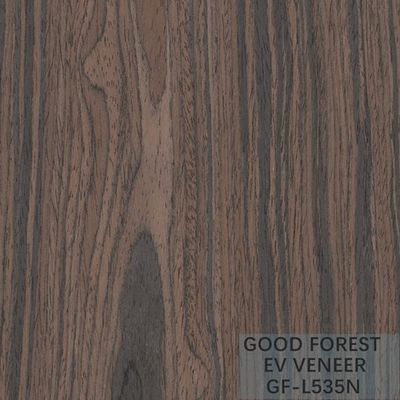 Veneer Kayu Rekayasa Simpul Pohon Veneer EV / Butiran Tekstur Tidak Teratur