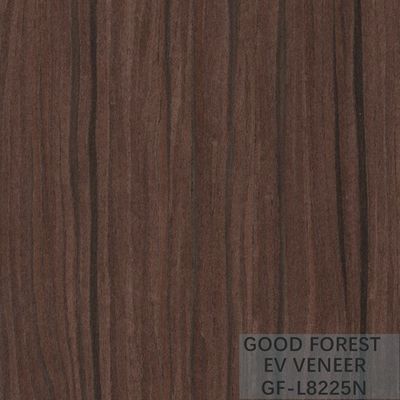 Veneer Kayu Rekayasa Simpul Pohon Veneer EV / Butiran Tekstur Tidak Teratur