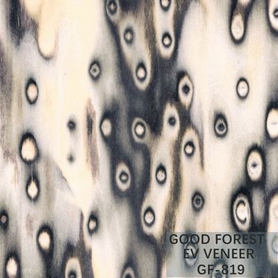 Direkayasa Veneer Kayu Pohon Burl Veneer Kayu EV 2500*640 mm Ukuran