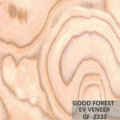 Direkayasa Veneer Kayu Pohon Burl Veneer Kayu EV 2500*640 mm Ukuran