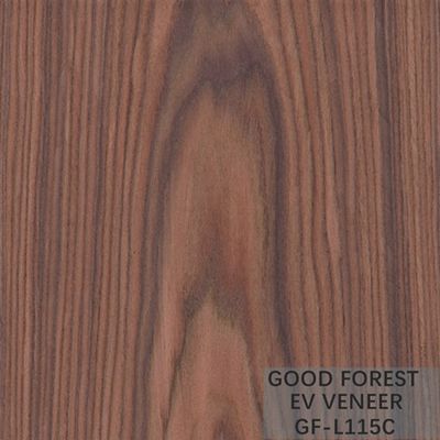 Direkayasa Veneer Kayu Brazil Santos Rose Veneer Kayu Warna Alami