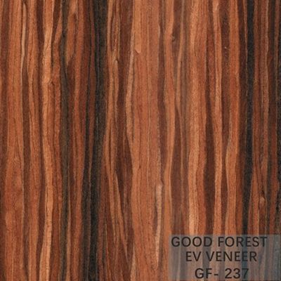 Direkayasa Veneer Kayu Brazil Santos Rose Veneer Kayu Warna Alami