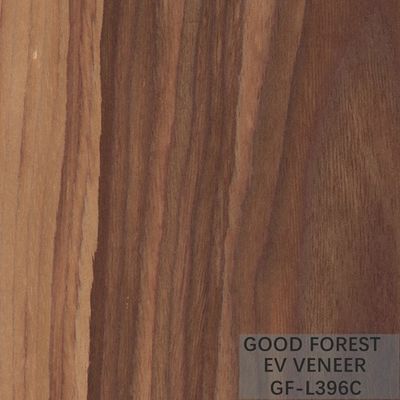 Direkayasa Veneer Santos Rose Wood Crown Cut Layanan Disesuaikan