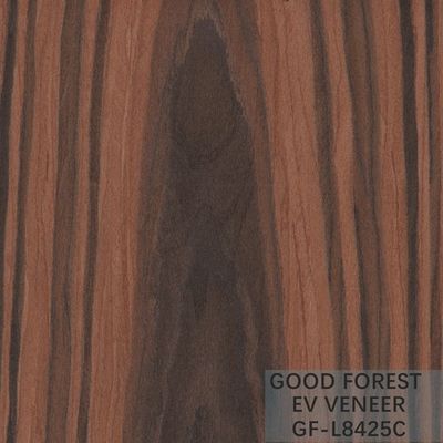 Direkayasa Veneer Santos Rose Wood Crown Cut Layanan Disesuaikan